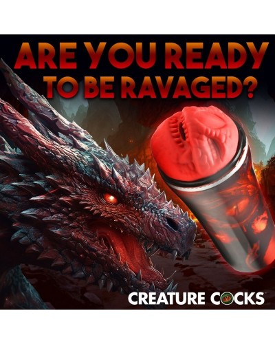 Masturbateur Creature Dragon Rouge sur la Boutique du Hard