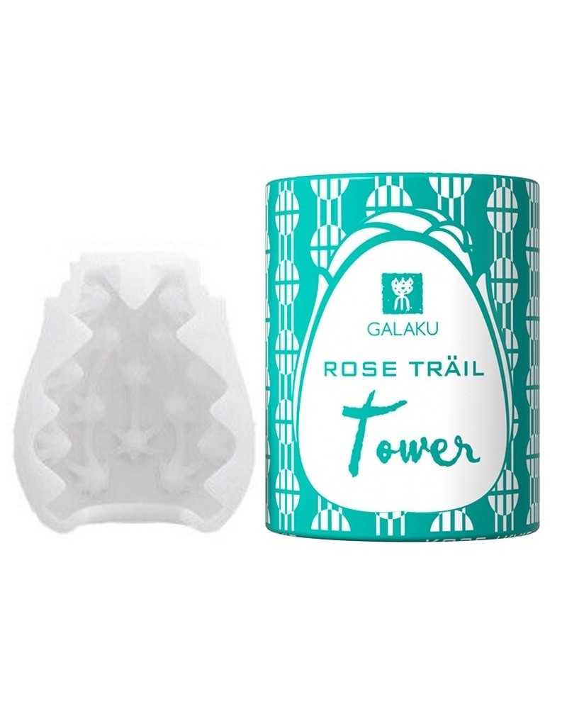 Masturbateur Oeuf Rose Trail Tower Vert sur la Boutique du Hard