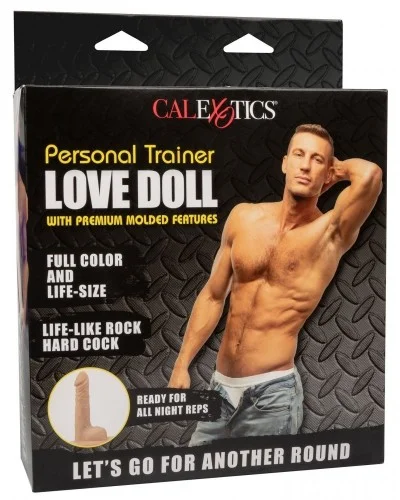 Poupée gonflable Homme Personnal Trainer Sexe 13cm sur la Boutique du Hard