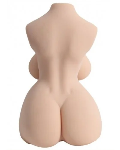 Masturbateur Buste avec Pénis articulé Shemale Sexe de 17cm  sur la Boutique du Hard