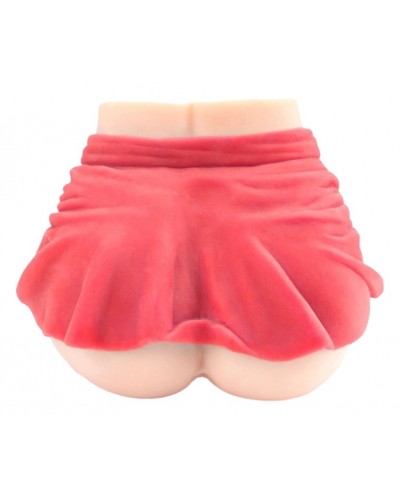 Masturbateur Fessier Mini Skirt Vagin-Anus Rouge sur la Boutique du Hard