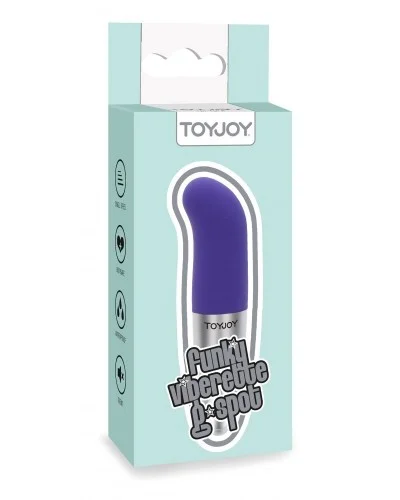 Mini Vibro Funky G-Spot 12cm Violet sur la Boutique du Hard