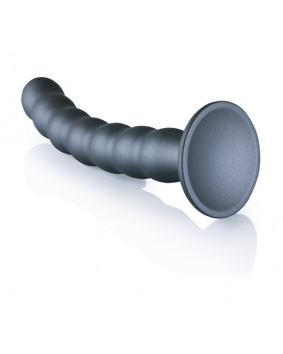 Plug Beaded G-Spot L 20.5 x 3.2cm Gris sur la Boutique du Hard