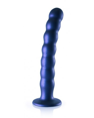 Plug Beaded G-Spot L 20.5 x 3.2cm Bleu sur la Boutique du Hard