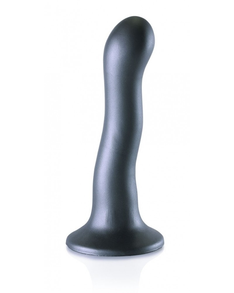 Plug Curvy G-Spot 17 x 3.5cm Gris sur la Boutique du Hard