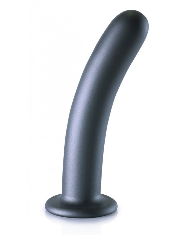 Plug Smooth G-Spot L 17 x 3.5cm Gris sur la Boutique du Hard