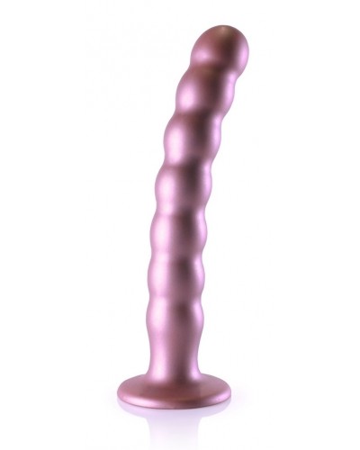 Plug Beaded G-Spot L 20.5 x 3.2cm Rose sur la Boutique du Hard