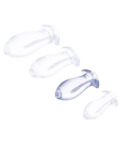 Plug Egg Clear M 11.5 x 5cm Transparent sur la Boutique du Hard