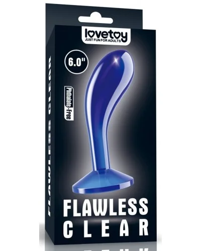 Plug Curve Flawless 13 x 4.3 cm Bleu sur la Boutique du Hard