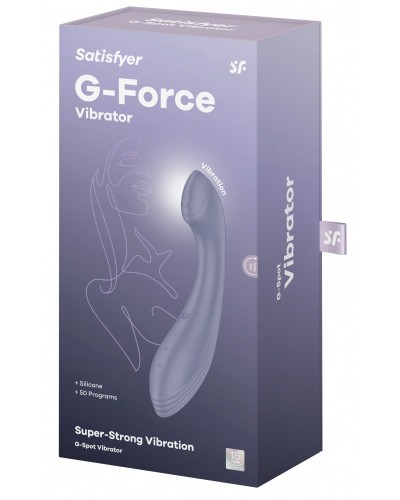 Vibro G-Force 19cm Mauve sur la Boutique du Hard