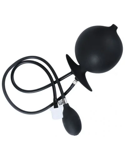 Plug gonflable et Embout de lavement Butt Enema 12 x 11cm sur la Boutique du Hard