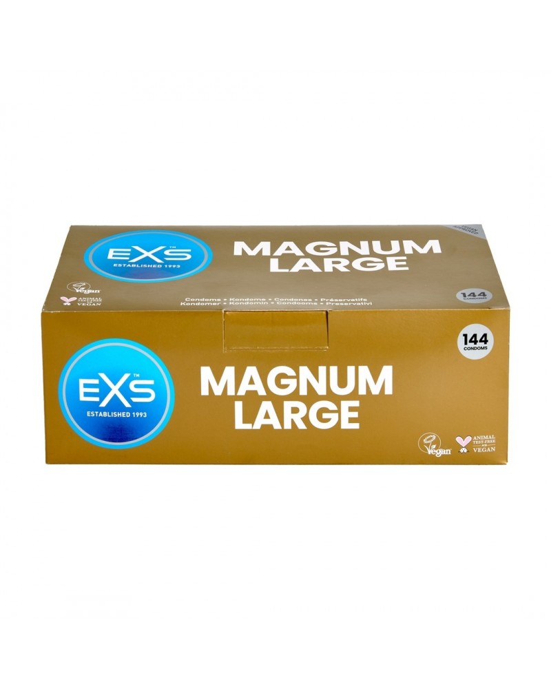 Préservatifs XXL Magnum x144 sur la Boutique du Hard