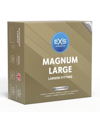 Préservatifs XXL Magnum x48 sur la Boutique du Hard