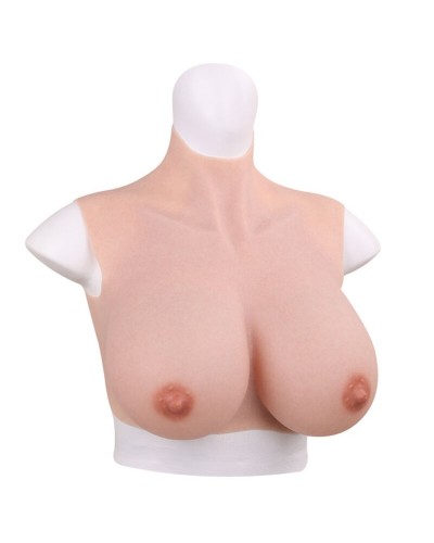 Buste Seins réalistes Coton Col haut Bonnet B sur la Boutique du Hard