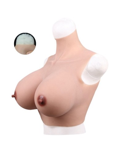 Buste Seins Coton Col haut Bonnet C sur la Boutique du Hard