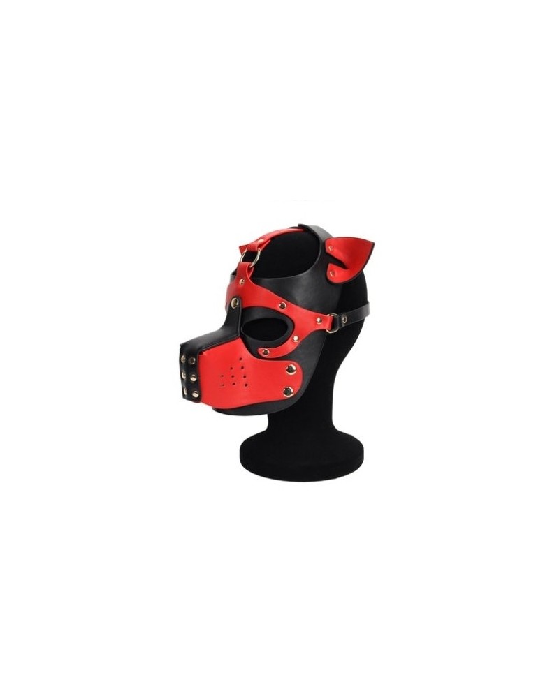 Masque Puppy Dog Ixo Noir-Rouge sur la Boutique du Hard