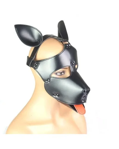 Masque Tête de chien Dog Fun Noir sur la Boutique du Hard