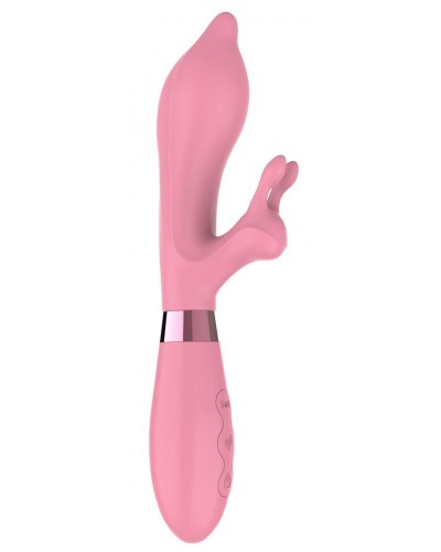 Vibro Rabbit Funky Playhouse 21cm Rose sur la Boutique du Hard