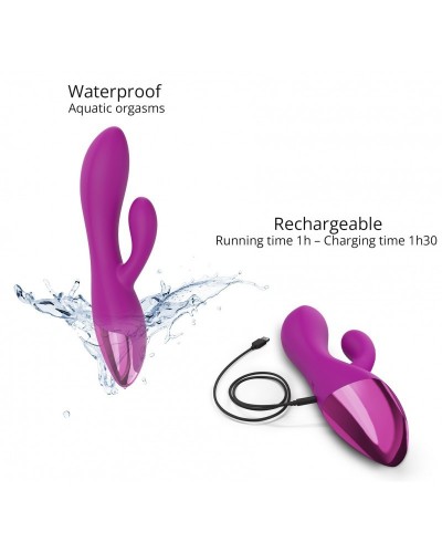 Vibro Rabbit Funky Bunny Love to Love Fuchsia sur la Boutique du Hard