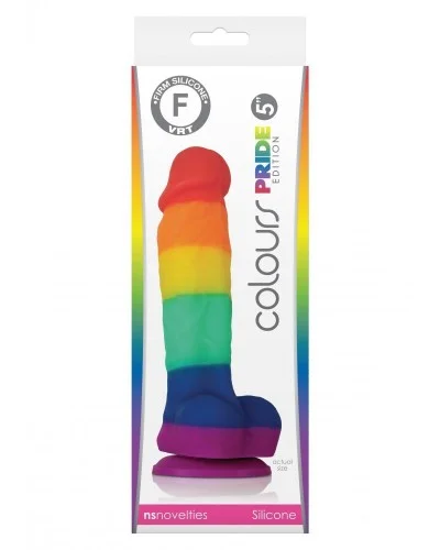 Gode Rainbow 13 x 3.5 cm sur la Boutique du Hard