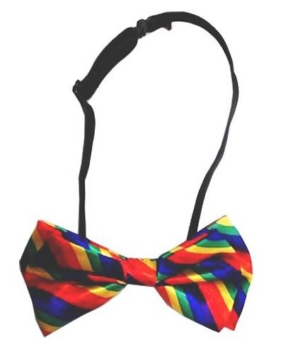 Noeud Papillon BOW TIE Rainbow sur la Boutique du Hard