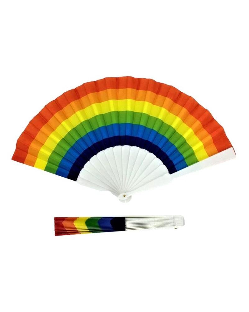 Éventail Rainbow 23cm sur la Boutique du Hard