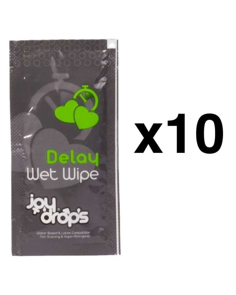 Lingettes retardantes Wipe Delay x10 sur la Boutique du Hard