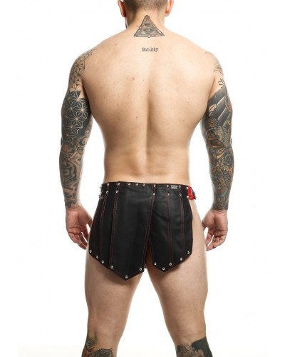 Jupe homme Sm Roman Skirt Noire-Rouge sur la Boutique du Hard