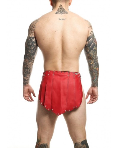 Jupe homme Sm Roman Skirt Rouge-Noire sur la Boutique du Hard