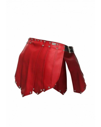 Jupe homme Sm Roman Skirt Rouge-Noire sur la Boutique du Hard