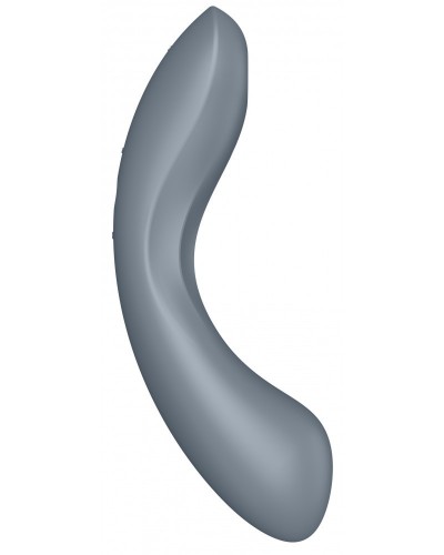 Stimulateur de clitoris Curvy Trinity 1 Satisfyer Gris sur la Boutique du Hard