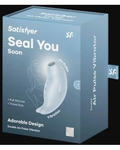 Stimulateur de Clitoris Seal You Soon Bleu glacier sur la Boutique du Hard