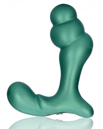 Stimulateur de prostate Stacked 10 x 3.6 cm Vert métallisé sur la Boutique du Hard