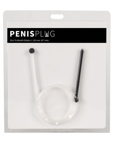 Plug Penis et Flexible Piss To Mouth 11cm - Diamètre 7mm sur la Boutique du Hard