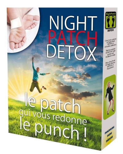 Night Patch Detox 10 Patchs sur la Boutique du Hard