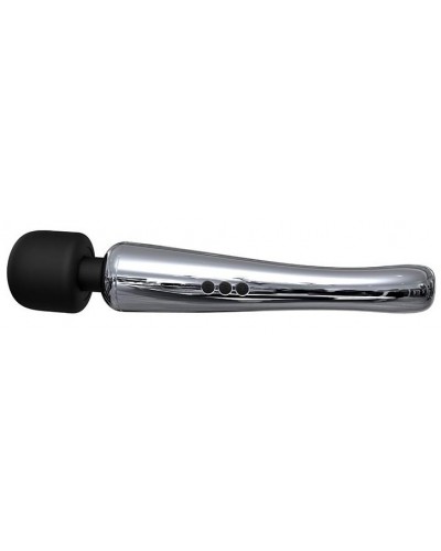 Stimulateur Wand Silvery 30 cm - Tête 55 mm Argenté sur la Boutique du Hard