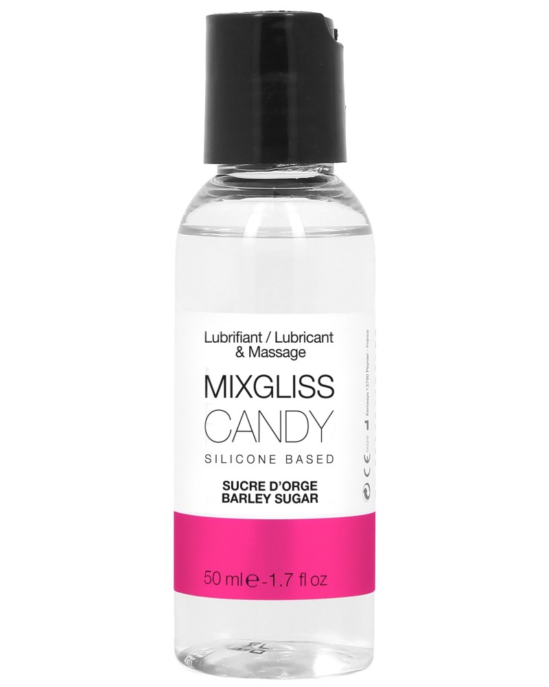 Lubrifiant Silicone MixGliss Candy - Sucre d'orge 50ml pas cher