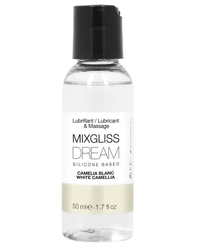 Lubrifiant Silicone MixGliss Dream - Camelia Blanc 50ml pas cher