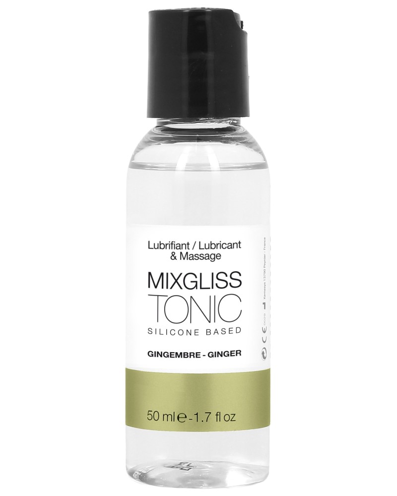 Lubrifiant Silicone MixGliss Tonic - Gingembre 50ml pas cher