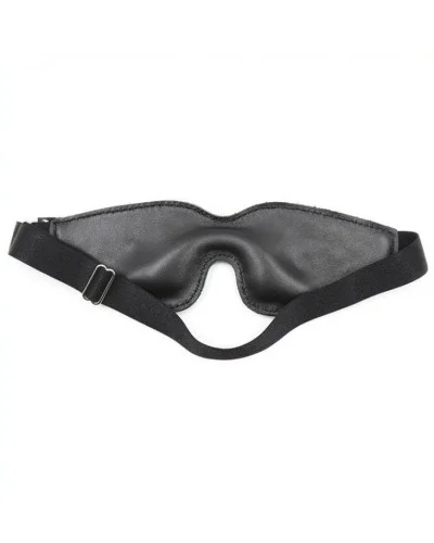 Masque rembourrE en cuir Thicken Noir pas cher