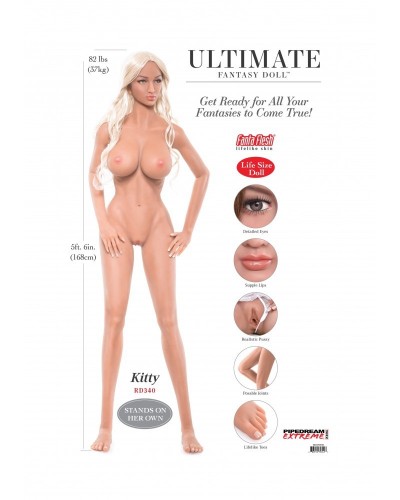 Ultimate Fantasy Dolls Kitty sextoys et accessoires sur La Boutique du Hard