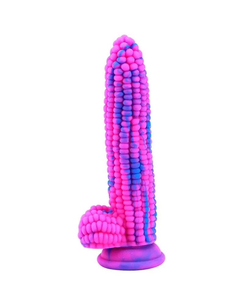 Gode CORN 16 x 4cm Rose-Bleu sextoys et accessoires sur La Boutique du Hard