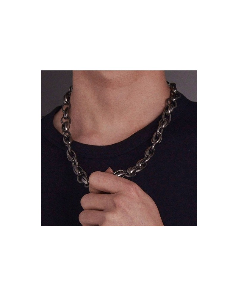 Collier en Métal Punkstyle 60cm sextoys et accessoires sur La Boutique du Hard