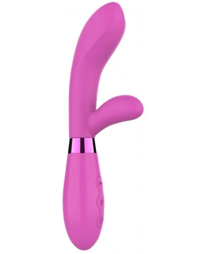 Vibro Rabbit Jingle Fiesta 20cm Rose sextoys et accessoires sur La Boutique du Hard