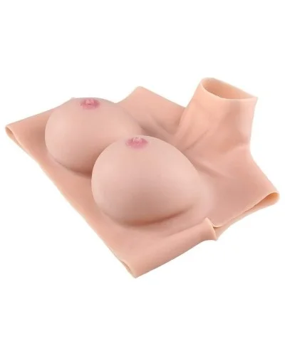 Buste Seins Coton Col haut Bonnet G sextoys et accessoires sur La Boutique du Hard