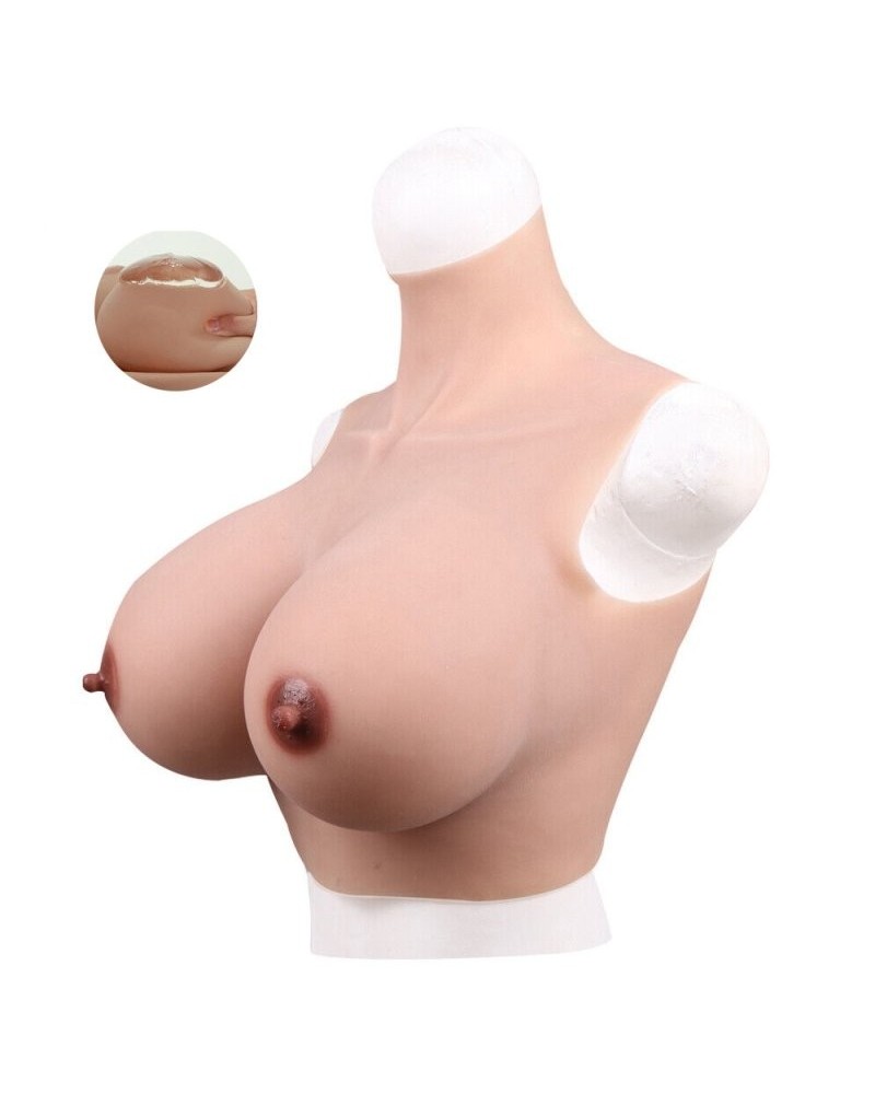 Buste Seins Silicone Col haut Bonnet C sextoys et accessoires sur La Boutique du Hard