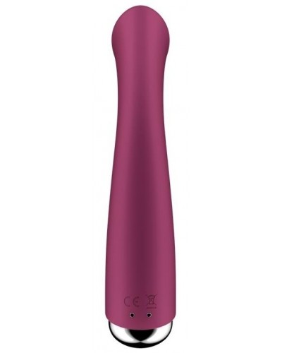 Vibromasseur Point G Spinning G-Spot 1 - 11 x 3.5cm Framboise sextoys et accessoires sur La Boutique du Hard