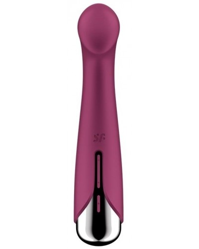 Vibromasseur Point G Spinning G-Spot 1 - 11 x 3.5cm Framboise sextoys et accessoires sur La Boutique du Hard