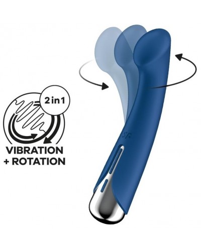 Stimulateur Spinning G-Spot 1 - 11 x 3.5cm Bleu sextoys et accessoires sur La Boutique du Hard