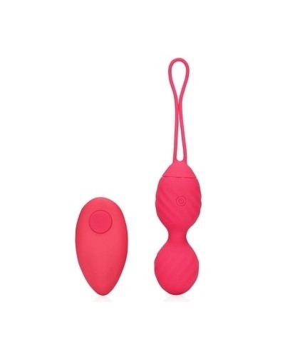 Boules de Geisha Vibrantes Strawred 10 x 3.5cm sextoys et accessoires sur La Boutique du Hard